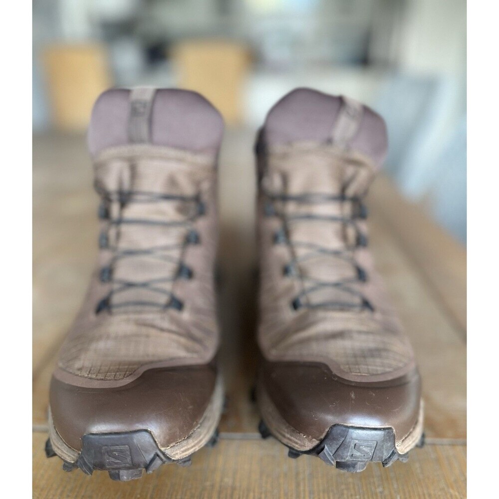 Salomon Speed Assault 2 Brown Unisex Hiking Training Taril Boot Mens 10.5 - Picture 2 of 8